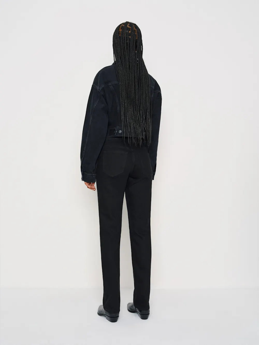 Cropped Jacket Denim