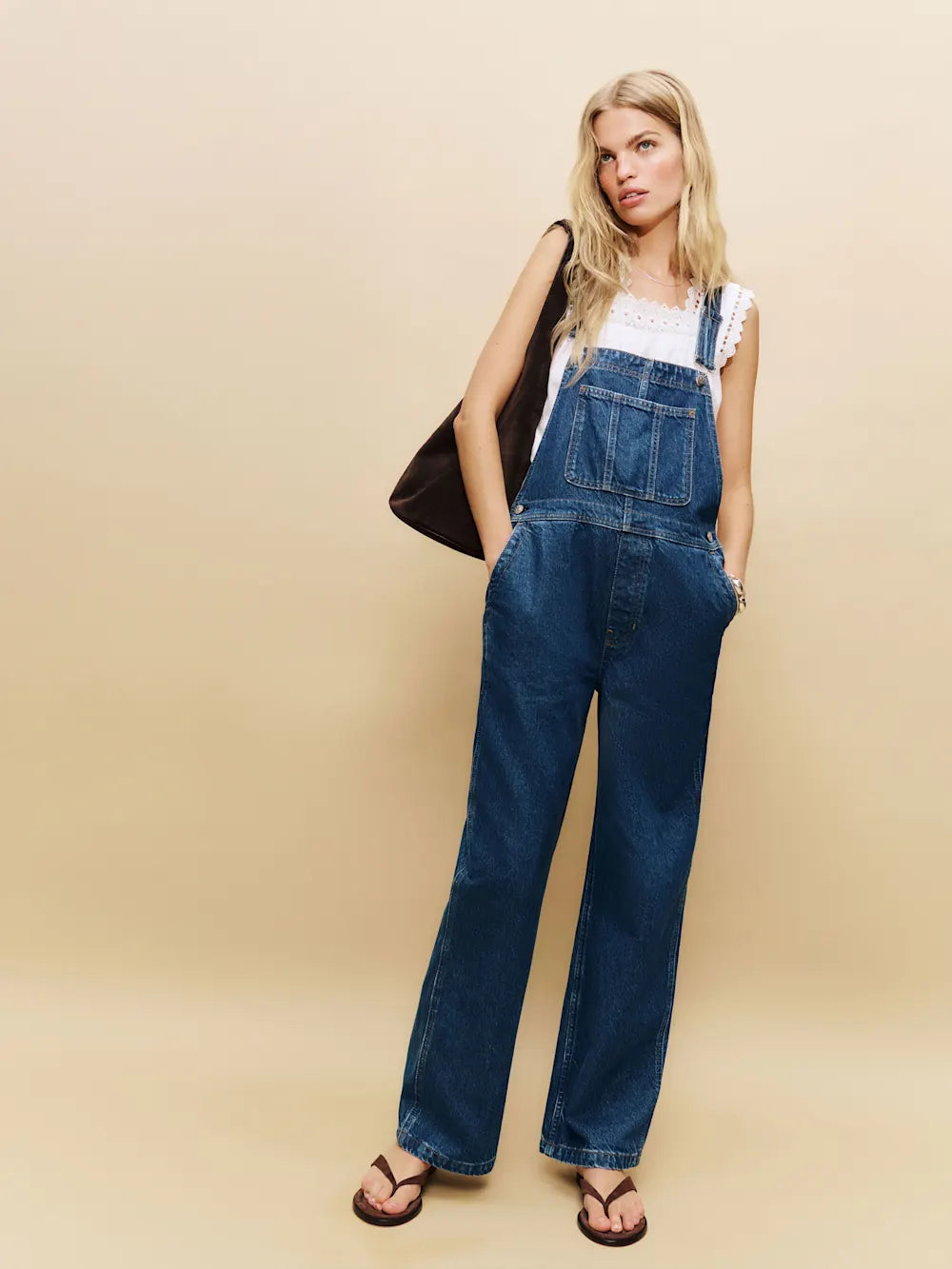 Denim Overalls